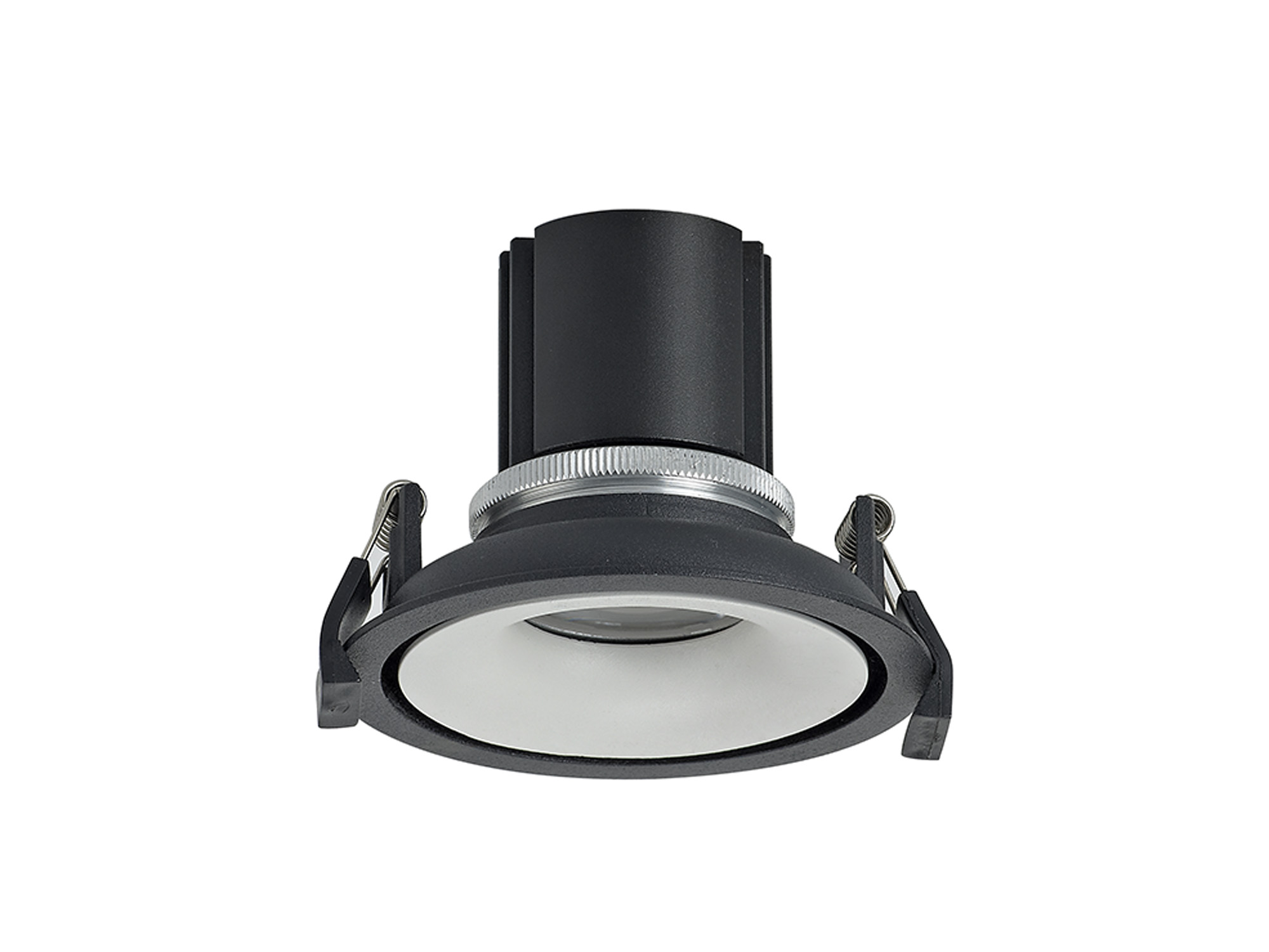 Bolor 9 Tridonic Powered 9W 3000K 840lm 24° CRI>90 LED Engine Black/White Fixed Recessed Spotlight, IP20 DM202044  Dlux Bolor 9